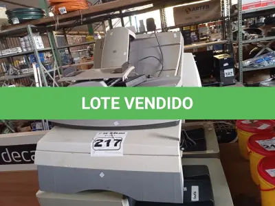 LOTE 217 - 05 SCANNERS MARCAS E MODELOS DIVERSOS. (NO ESTADO) ATENÇÃO! FAZER A VISITAÇÃO ANTES DE ARREMATAR, NÃO SABEMOS SE FUNCIONA. LEILÃO NÃO TEM GARANTIA E NEM DEVOLUÇÃO, SUJEITO A POSSÍVEIS AVARIAS VISÍVEIS/OCULTAS E/OU AUSÊNCIA DE COMPONENTES.