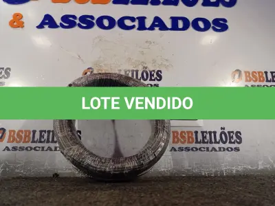 LOTE 370 - 01 ROLO DE CABO FLEXÍVEL 100M 1X2,5MM NA COR PRETA (NOVO). (NO ESTADO) ATENÇÃO! FAZER A VISITAÇÃO ANTES DE ARREMATAR, NÃO SABEMOS SE FUNCIONA. LEILÃO NÃO TEM GARANTIA E NEM DEVOLUÇÃO, SUJEITO A POSSÍVEIS AVARIAS VISÍVEIS/OCULTAS E/OU AUSÊNCIA DE COMPONENTES.