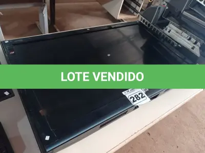 LOTE 282 - 01 TV 42’’ MARCA LG. PARA RETIRADA DE PEÇAS. (NO ESTADO) ATENÇÃO! FAZER A VISITAÇÃO ANTES DE ARREMATAR, NÃO SABEMOS SE FUNCIONA. LEILÃO NÃO TEM GARANTIA E NEM DEVOLUÇÃO, SUJEITO A POSSÍVEIS AVARIAS VISÍVEIS/OCULTAS E/OU AUSÊNCIA DE COMPONENTES.