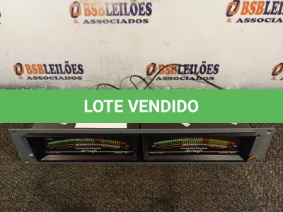 LOTE 342 - 01 MEDIDOR DE AÚDIO MODELO 40 A. (NO ESTADO) ATENÇÃO! FAZER A VISITAÇÃO ANTES DE ARREMATAR, NÃO SABEMOS SE FUNCIONA. LEILÃO NÃO TEM GARANTIA E NEM DEVOLUÇÃO, SUJEITO A POSSÍVEIS AVARIAS VISÍVEIS/OCULTAS E/OU AUSÊNCIA DE COMPONENTES.