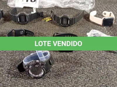 LOTE 418 - 01 LOTE COM RELÓGIOS DIVERSOS. (NO ESTADO) ATENÇÃO! FAZER A VISITAÇÃO ANTES DE ARREMATAR, NÃO SABEMOS SE FUNCIONA. LEILÃO NÃO TEM GARANTIA E NEM DEVOLUÇÃO, SUJEITO A POSSÍVEIS AVARIAS VISÍVEIS/OCULTAS E/OU AUSÊNCIA DE COMPONENTES.