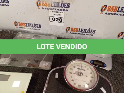 LOTE 020 - 04 BALANÇAS DE USO DOMÉSTICO. (NO ESTADO) ATENÇÃO! FAZER A VISITAÇÃO ANTES DE ARREMATAR, NÃO SABEMOS SE FUNCIONA. LEILÃO NÃO TEM GARANTIA E NEM DEVOLUÇÃO, SUJEITO A POSSÍVEIS AVARIAS VISÍVEIS/OCULTAS E/OU AUSÊNCIA DE COMPONENTES.