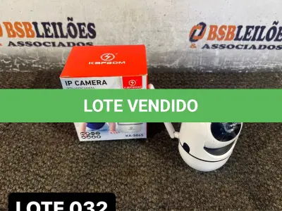 LOTE 032 - 01 CÂMERA WIFI( NOVO ) ( NO ESTADO ) 