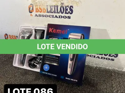 LOTE 086 - 01 BARBEADOR ELETRICO COM DIVERSAS ENTRADAS ( NOVO ) ( NO ESTADO )