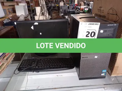 LOTE 520 - 01 CPU, 01 TECLADO E 01 MONITOR CORE I3.(NO ESTADO) ATENÇÃO! FAZER A VISITAÇÃO ANTES DE ARREMATAR, NÃO SABEMOS SE FUNCIONA. LEILÃO NÃO TEM GARANTIA E NEM DEVOLUÇÃO, SUJEITO A POSSÍVEIS AVARIAS VISÍVEIS/OCULTAS E/OU AUSÊNCIA DE COMPONENTES.