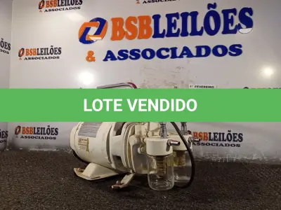 LOTE 039 - 01 BOMBA DE VÁCUO COM MOTOR DE ¼ 110V. (NO ESTADO) ATENÇÃO! FAZER A VISITAÇÃO ANTES DE ARREMATAR, NÃO SABEMOS SE FUNCIONA. LEILÃO NÃO TEM GARANTIA E NEM DEVOLUÇÃO, SUJEITO A POSSÍVEIS AVARIAS VISÍVEIS/OCULTAS E/OU AUSÊNCIA DE COMPONENTES.