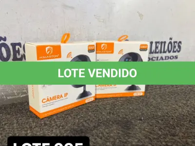LOTE 095 - 02 CÂMERAS ESPIÃS MAGNETICAS WI-FI ( NOVO ) ( NO ESTADO )