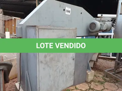 LOTE 550 - 01 TESOURA PUNCIONADEIRA FRANHO COM MOTOR TRIFÁSICO. (NO ESTADO, LEILÃO NÃO TEM GARANTIA E NEM DEVOLUÇÃO, SUJEITO A POSSÍVEIS AVARIAS VISÍVEIS/OCULTAS E/OU AUSÊNCIA DE COMPONENTES).