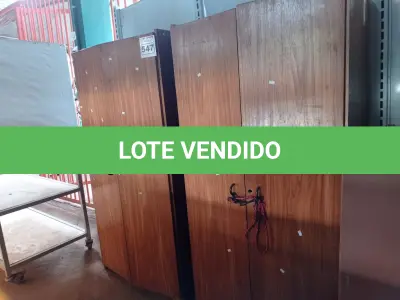 LOTE 547 - 02 ARMÁRIOS PARA ESCRITORIO. (NO ESTADO) ATENÇÃO! FAZER A VISITAÇÃO ANTES DE ARREMATAR, NÃO SABEMOS SE FUNCIONA. LEILÃO NÃO TEM GARANTIA E NEM DEVOLUÇÃO, SUJEITO A POSSÍVEIS AVARIAS VISÍVEIS/OCULTAS E/OU AUSÊNCIA DE COMPONENTES.