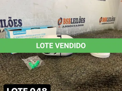 LOTE 048 - 01 LAMPADA CÂMERA COM MOVIMENTO VIA WI-FI ( NOVO ) ( NO ESTADO )