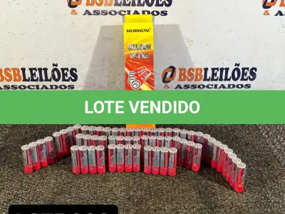 LOTE 003 - 01 CAIXA COM 60 PILHAS AA( NOVO ) ( NO ESTADO )