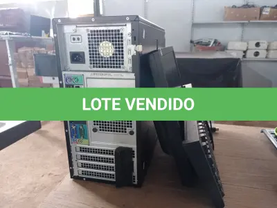 LOTE 499 - 01 CPU, 01 TECLADO E 01 MONITOR. (NO ESTADO) ATENÇÃO! FAZER A VISITAÇÃO ANTES DE ARREMATAR, NÃO SABEMOS SE FUNCIONA. LEILÃO NÃO TEM GARANTIA E NEM DEVOLUÇÃO, SUJEITO A POSSÍVEIS AVARIAS VISÍVEIS/OCULTAS E/OU AUSÊNCIA DE COMPONENTES.