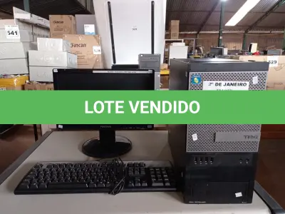 LOTE 544 - 01 CPU, 01 TECLADO E 01 MONITOR CORE I3. (NO ESTADO) ATENÇÃO! FAZER A VISITAÇÃO ANTES DE ARREMATAR, NÃO SABEMOS SE FUNCIONA. LEILÃO NÃO TEM GARANTIA E NEM DEVOLUÇÃO, SUJEITO A POSSÍVEIS AVARIAS VISÍVEIS/OCULTAS E/OU AUSÊNCIA DE COMPONENTES.
