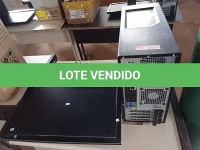 LOTE 537 - 01 CPU, 01 TECLADO E 01 MONITOR CORE I3.(NO ESTADO) ATENÇÃO! FAZER A VISITAÇÃO ANTES DE ARREMATAR, NÃO SABEMOS SE FUNCIONA. LEILÃO NÃO TEM GARANTIA E NEM DEVOLUÇÃO, SUJEITO A POSSÍVEIS AVARIAS VISÍVEIS/OCULTAS E/OU AUSÊNCIA DE COMPONENTES.