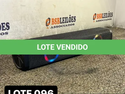 LOTE 096 - 01 CAIXA DE SOM BLUETOOTH TAMANHO G ( NOVO ) ( NO ESTADO )