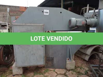 LOTE 550 - 01 TESOURA PUNCIONADEIRA FRANHO COM MOTOR TRIFÁSICO. (NO ESTADO, LEILÃO NÃO TEM GARANTIA E NEM DEVOLUÇÃO, SUJEITO A POSSÍVEIS AVARIAS VISÍVEIS/OCULTAS E/OU AUSÊNCIA DE COMPONENTES).