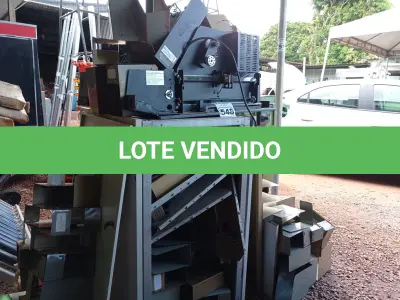 LOTE 548 - 01 LOTE COM DIVERSAS SUCATAS DE FERRO.(NO ESTADO) ATENÇÃO! FAZER A VISITAÇÃO ANTES DE ARREMATAR, NÃO SABEMOS SE FUNCIONA. LEILÃO NÃO TEM GARANTIA E NEM DEVOLUÇÃO, SUJEITO A POSSÍVEIS AVARIAS VISÍVEIS/OCULTAS E/OU AUSÊNCIA DE COMPONENTES.