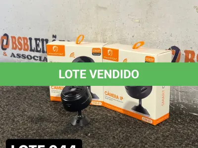 LOTE 044 - 02 CÂMERAS ESPIÃS MINI VIA WI-FI ( NOVO ) ( NO ESTADO )