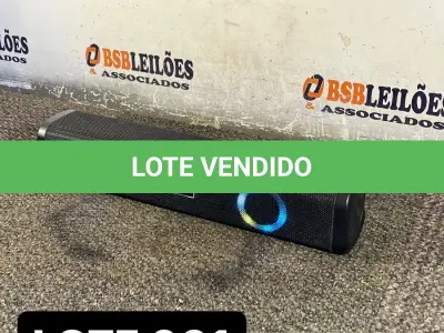 LOTE 001 - 01 CAIXA DE SOM TAMANHO G  ( NOVO ) ( NO ESTADO )