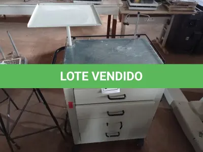 LOTE 510 - 01 GAVETEIRO DE FERRO PARA MONITOR COM 04 GAVETAS (NO ESTADO) ATENÇÃO! FAZER A VISITAÇÃO ANTES DE ARREMATAR, NÃO SABEMOS SE FUNCIONA. LEILÃO NÃO TEM GARANTIA E NEM DEVOLUÇÃO, SUJEITO A POSSÍVEIS AVARIAS VISÍVEIS/OCULTAS E/OU AUSÊNCIA DE COMPONENTES.