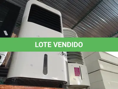 LOTE 091 - 02 CLIMATIZADORES DE AR MARCAS E MODELOS DIVERSOS. (NO ESTADO) ATENÇÃO! FAZER A VISITAÇÃO ANTES DE ARREMATAR, NÃO SABEMOS SE FUNCIONA. LEILÃO NÃO TEM GARANTIA E NEM DEVOLUÇÃO, SUJEITO A POSSÍVEIS AVARIAS VISÍVEIS/OCULTAS E/OU AUSÊNCIA DE COMPONENTES.