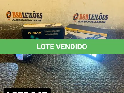 LOTE 047 - 02 LANTERNAS TAMANHO G COM DUPLA SAÍDA DE LUZ ( NOVO ) ( NO ESTADO )