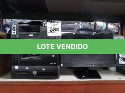 LOTE 088 - 04 CPU E 04 MONITORES MARCAS E MODELOS DIVERSOS PARA RETIRADA DE PEÇAS. (NO ESTADO) ATENÇÃO! FAZER A VISITAÇÃO ANTES DE ARREMATAR, NÃO SABEMOS SE FUNCIONA. LEILÃO NÃO TEM GARANTIA E NEM DEVOLUÇÃO, SUJEITO A POSSÍVEIS AVARIAS VISÍVEIS/OCULTAS E/OU AUSÊNCIA DE COMPONENTES.