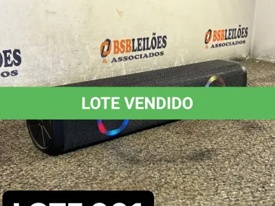 LOTE 001 - 01 CAIXA DE SOM TAMANHO G  ( NOVO ) ( NO ESTADO )