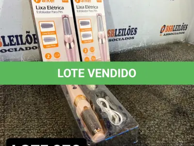 LOTE 076 - 02 LIXAS ELETRICAS ( NOVO ) ( NO ESTADO )