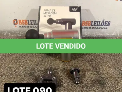 LOTE 090 - 01 PISTOLA DE MASSAGEM ELETRICA ( NOVO ) ( NO ESTADO )