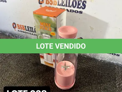LOTE 028 - 01LIQUIDIFICADOR PORTÁTIL GARRAFA ( NOVO ) ( NO ESTADO )