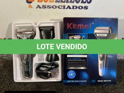 LOTE 056 - 01 BARBEADOR ELETRICO COM DIVERSAS ENTRADAS ( NOVO ) ( NO ESTADO )
