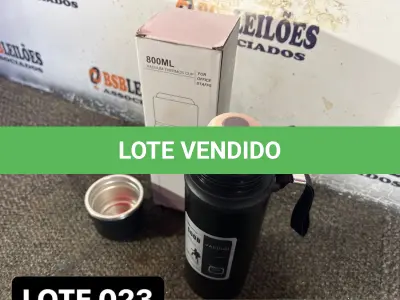 LOTE 023 - 01 GARRAFA TÉRMICA DE 800ML( NOVO ) ( NO ESTADO )