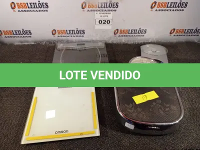 LOTE 020 - 04 BALANÇAS DE USO DOMÉSTICO. (NO ESTADO) ATENÇÃO! FAZER A VISITAÇÃO ANTES DE ARREMATAR, NÃO SABEMOS SE FUNCIONA. LEILÃO NÃO TEM GARANTIA E NEM DEVOLUÇÃO, SUJEITO A POSSÍVEIS AVARIAS VISÍVEIS/OCULTAS E/OU AUSÊNCIA DE COMPONENTES.