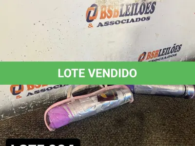 LOTE 024 - 02 GUARDA-CHUVAS PORTÁTEIS ( NOVO ) ( NO ESTADO )
