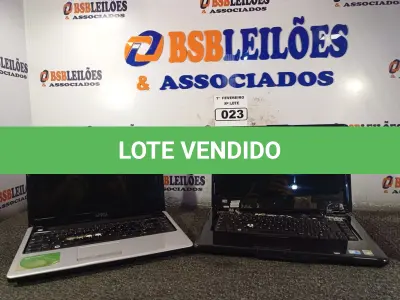 LOTE 023 - 02 NOTEBOOK’S MARCAS E MODELOS DIVERSOS PARA RETIRADA DE PEÇAS. (NO ESTADO) ATENÇÃO! FAZER A VISITAÇÃO ANTES DE ARREMATAR, NÃO SABEMOS SE FUNCIONA. LEILÃO NÃO TEM GARANTIA E NEM DEVOLUÇÃO, SUJEITO A POSSÍVEIS AVARIAS VISÍVEIS/OCULTAS E/OU AUSÊNCIA DE COMPONENTES.