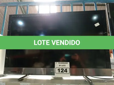 LOTE 124 - 01 TV SONY 32” POL. (NO ESTADO) ATENÇÃO! FAZER A VISITAÇÃO ANTES DE ARREMATAR, NÃO SABEMOS SE FUNCIONA. LEILÃO NÃO TEM GARANTIA E NEM DEVOLUÇÃO, SUJEITO A POSSÍVEIS AVARIAS VISÍVEIS/OCULTAS E/OU AUSÊNCIA DE COMPONENTES.