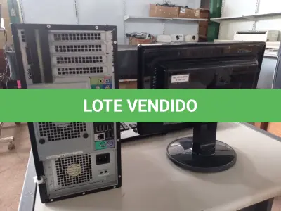 LOTE 544 - 01 CPU, 01 TECLADO E 01 MONITOR CORE I3. (NO ESTADO) ATENÇÃO! FAZER A VISITAÇÃO ANTES DE ARREMATAR, NÃO SABEMOS SE FUNCIONA. LEILÃO NÃO TEM GARANTIA E NEM DEVOLUÇÃO, SUJEITO A POSSÍVEIS AVARIAS VISÍVEIS/OCULTAS E/OU AUSÊNCIA DE COMPONENTES.