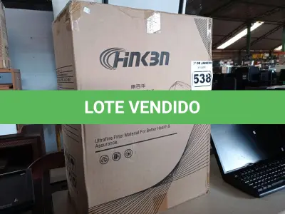 LOTE 538 - 01 CAIXA COM APROXIMADAMENTE 1.000 MASCARAS DESCARTÁVEIS KN95 . (NO ESTADO) ATENÇÃO! FAZER A VISITAÇÃO ANTES DE ARREMATAR, NÃO SABEMOS SE FUNCIONA. LEILÃO NÃO TEM GARANTIA E NEM DEVOLUÇÃO, SUJEITO A POSSÍVEIS AVARIAS VISÍVEIS/OCULTAS E/OU AUSÊNCIA DE COMPONENTES.