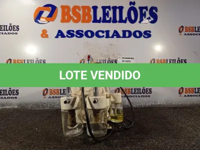 LOTE 039 - 01 BOMBA DE VÁCUO COM MOTOR DE ¼ 110V. (NO ESTADO) ATENÇÃO! FAZER A VISITAÇÃO ANTES DE ARREMATAR, NÃO SABEMOS SE FUNCIONA. LEILÃO NÃO TEM GARANTIA E NEM DEVOLUÇÃO, SUJEITO A POSSÍVEIS AVARIAS VISÍVEIS/OCULTAS E/OU AUSÊNCIA DE COMPONENTES.
