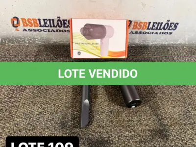 LOTE 109 - 01 ASPIRADOR PORTATIL PARA CARRO ( NOVO ) ( NO ESTADO )