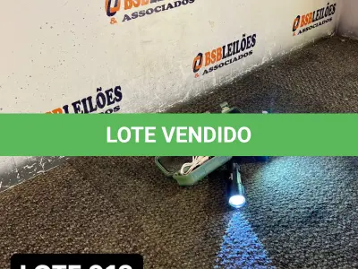 LOTE 012 - 02 LANTERNAS TATICAS MILITARES SLIM( NOVO ) ( NO ESTADO )
