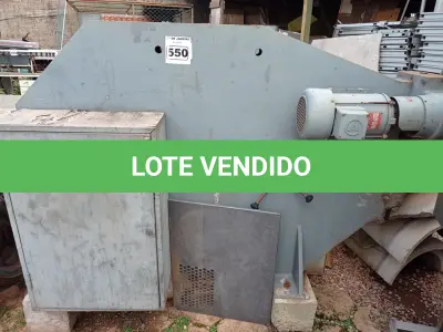 LOTE 550 - 01 TESOURA PUNCIONADEIRA FRANHO COM MOTOR TRIFÁSICO. (NO ESTADO, LEILÃO NÃO TEM GARANTIA E NEM DEVOLUÇÃO, SUJEITO A POSSÍVEIS AVARIAS VISÍVEIS/OCULTAS E/OU AUSÊNCIA DE COMPONENTES).