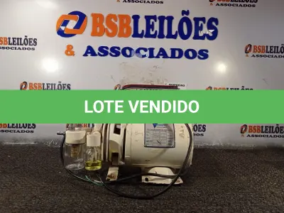 LOTE 039 - 01 BOMBA DE VÁCUO COM MOTOR DE ¼ 110V. (NO ESTADO) ATENÇÃO! FAZER A VISITAÇÃO ANTES DE ARREMATAR, NÃO SABEMOS SE FUNCIONA. LEILÃO NÃO TEM GARANTIA E NEM DEVOLUÇÃO, SUJEITO A POSSÍVEIS AVARIAS VISÍVEIS/OCULTAS E/OU AUSÊNCIA DE COMPONENTES.