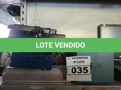 LOTE 035 - 01 RICOH AUTO 8P TRIOSCOPE, 02 AMPLIFICADORES DE ÁUDIO, 02 RECEPTORES E 01 APARELHO DE SOM AUTOMOTIVO. (NO ESTADO) ATENÇÃO! FAZER A VISITAÇÃO ANTES DE ARREMATAR, NÃO SABEMOS SE FUNCIONA. LEILÃO NÃO TEM GARANTIA E NEM DEVOLUÇÃO, SUJEITO A POSSÍVEIS AVARIAS VISÍVEIS/OCULTAS E/OU AUSÊNCIA DE COMPONENTES.