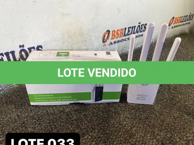 LOTE 033 - 01 AMPLIFICADOR DE WI-FI ( NOVO ) ( NO ESTADO )