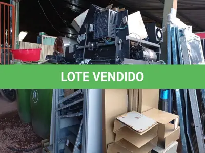 LOTE 548 - 01 LOTE COM DIVERSAS SUCATAS DE FERRO.(NO ESTADO) ATENÇÃO! FAZER A VISITAÇÃO ANTES DE ARREMATAR, NÃO SABEMOS SE FUNCIONA. LEILÃO NÃO TEM GARANTIA E NEM DEVOLUÇÃO, SUJEITO A POSSÍVEIS AVARIAS VISÍVEIS/OCULTAS E/OU AUSÊNCIA DE COMPONENTES.
