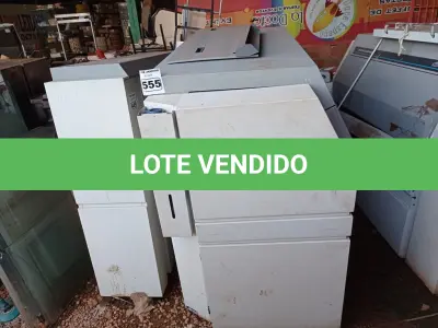 LOTE 555 - 01 SUCATA DE MAQUINÁRIO GRÁFICO. (NO ESTADO, LEILÃO NÃO TEM GARANTIA E NEM DEVOLUÇÃO, SUJEITO A POSSÍVEIS AVARIAS VISÍVEIS/OCULTAS E/OU AUSÊNCIA DE COMPONENTES).