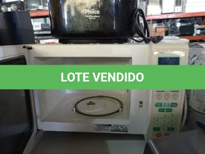 LOTE 242 - 01 FORNO ELÉTRICO, 01 MICRO-ONDAS E 01 MÁQUINA DE FAZER PÃO MARCAS E MODELOS DIVERSOS PARA RETIRADA DE PEÇAS. (NO ESTADO) ATENÇÃO! FAZER A VISITAÇÃO ANTES DE ARREMATAR, NÃO SABEMOS SE FUNCIONA. LEILÃO NÃO TEM GARANTIA E NEM DEVOLUÇÃO, SUJEITO A POSSÍVEIS AVARIAS VISÍVEIS/OCULTAS E/OU AUSÊNCIA DE COMPONENTES.