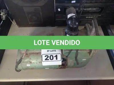 LOTE 201 - 01 BOMBA D’AGUA. (NO ESTADO) ATENÇÃO! FAZER A VISITAÇÃO ANTES DE ARREMATAR, NÃO SABEMOS SE FUNCIONA. LEILÃO NÃO TEM GARANTIA E NEM DEVOLUÇÃO, SUJEITO A POSSÍVEIS AVARIAS VISÍVEIS/OCULTAS E/OU AUSÊNCIA DE COMPONENTES.